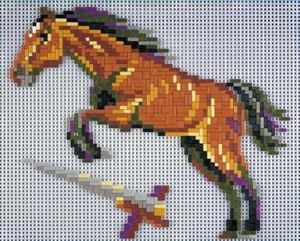 Stecksystem Springpferd