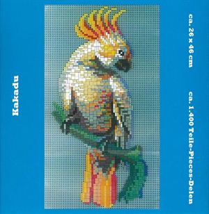 Stecksystem Kakadu mit XXL-Steckvorlage