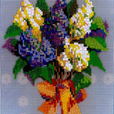 Stecksystem Blumenstrauß Motiv 4 mit XXL-Steckvorlage