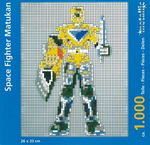Stecksystem Space Fighter "Matukan" mit Metallic Steine