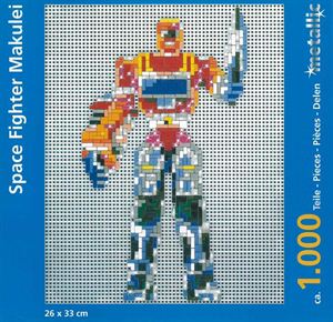 Stecksystem Space Fighter "Makulei" mit Metallic Steine