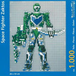 Stecksystem Space Fighter "Zatkos" mit Metallic Steine