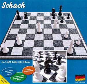 Stecksystem Schachspiel 2 in 1
