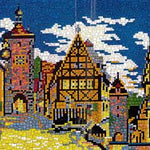 Stecksystem Rothenburg ob der Tauber "Malerwinkel" mit XXL-Steckvorlage