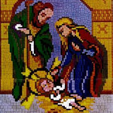 Stecksystem Heilige Familie mit XXL-Steckvorlage