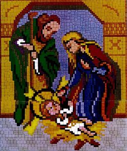 Stecksystem Heilige Familie mit XXL-Steckvorlage