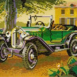 Stecksystem Opel Laubfrosch (Oldtimer) mit XXL-Steckvorlage