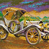 Stecksystem Opel Doktorwagen (Oldtimer) mit XXL-Steckvorlage