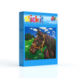 Stickit-Pixel ,,Hengst auf der Weide,,
