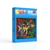 Stickit Mosaik Segelflosser mit Korallen