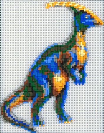 Saurier Parasaurolophus