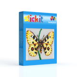 Stickit Pixel-Mosaik "Apollofalter"