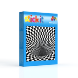Stickit Pixel-Mosaik ,,Black Hole ,,