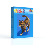 Stickit Pixel Tigerkatze