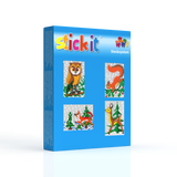 Stickit Waldtiere im Winter 4 in 4