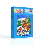 Stickit Hase im Schnee