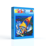 Stickit_Mosaik ,,Der Windsurfer,,