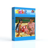 Stickit Pixel-Mosaik ,, Frauen auf Tahiti ,,