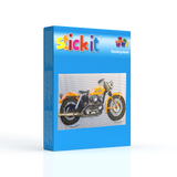 Oldtimer Motorrad Metallic
