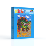 Stickit Stegosaurus in der Wüste