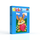 Stickit-Pixel Hase mit Herz