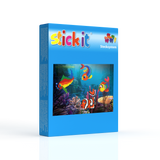 Stickit-Pixel Fische 4 in 4