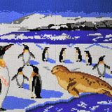 Stecksystem Antarktis Tiere mit XXL-Steckvorlage