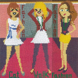 Stecksystem Auf dem Catwalk mit XXL-Steckvorlage