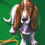 Stecksystem Beagle (Hund) mit XXL-Steckvorlage