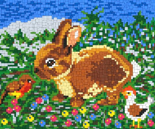 Stickit-Pixel 3 Frühlingsboten