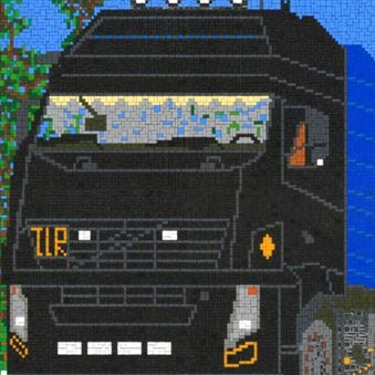 Stickit-Pixel LKW
