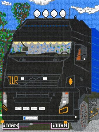 Stickit-Pixel LKW