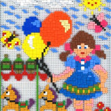 Stickit-Pixel Auf dem Rummelplatz