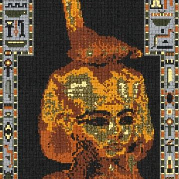 Stickit Stecksystem ,,Königin Selket,,