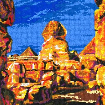 Stickit ,,Sphinx von Gizeh,,