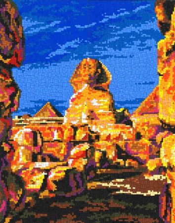 Stickit ,,Sphinx von Gizeh,,