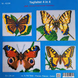 Stickit-Schmetterlinge "Tagfalter 4 in 4