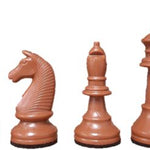 Schachfigur 93 KH braun