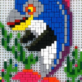 Stickit-Pixel Delfin mit Korallen