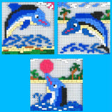 Stickit-Pixel Delfine 3 in 3