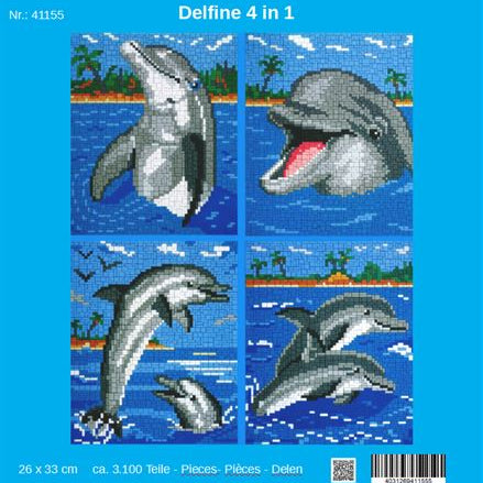 Stecksystem Delfine 4 in 1