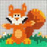 Stickit-Pixel Eichhörnchen