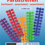 Sortiment Farbstreifen Einser 601-624