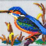 Stickit-Mosaik ,,Eisvogel,,