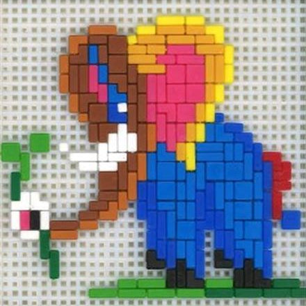 Stickit-Pixel Elefant