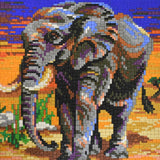 Stecksystem Elefant mit XXL-Steckvorlage