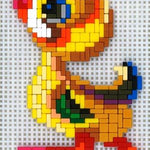 Stickit-Pixel Enten Küken