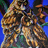 Stecksystem Eulen mit XXL-Steckvorlage