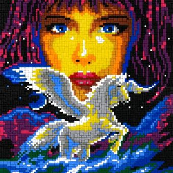 Stecksystem Pegasus mit XXL-Steckvorlage