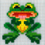 Stickit-Pixel "Frosch Fridolin"